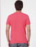 Pink Graphic Print Crew Neck T-shirt_393792+4