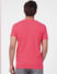 Pink Graphic Print Crew Neck T-shirt_393821+4