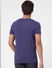 Dark Blue Vertical Stripe T-shirt_393833+4
