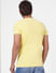 Yellow Graphic Print Crew Neck T-shirt_393837+4