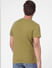 Green Graphic Print Crew Neck T-shirt_393857+4