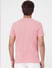 Pink Graphic Print Crew Neck T-shirt_393863+4