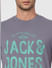Blue Graphic Print Crew Neck T-shirt_393864+5