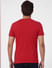Red Graphic Print Crew Neck T-shirt_393878+4