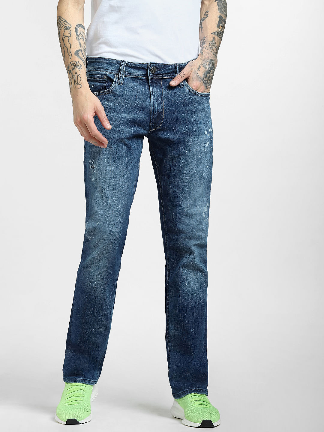 Regular Fit Jeans For Men - Buy Men Regular Fit Jeans Online in India