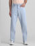 Light Blue High Rise Dario Loose Fit Jeans_413839+1