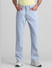 Blue High Rise Ray Bootcut Fit Jeans_413840+1