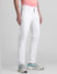 White Low Rise Ben Skinny Fit Jeans_413854+2