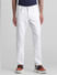 White Low Rise Glenn Slim Fit Jeans_413855+1