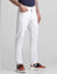 White Low Rise Glenn Slim Fit Jeans_413855+2