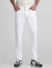 White Low Rise Glenn Slim Fit Jeans_413856+1