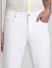 White Low Rise Glenn Slim Fit Jeans_413856+4