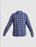Blue Cotton Check Full Sleeves Shirt_413859+7