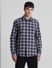 Grey Check Full Sleeves Shirt_413861+2