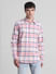 Pink Check Full Sleeves Shirt_413862+2