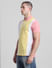 Pink Colourblocked Polo T-shirt_413879+3