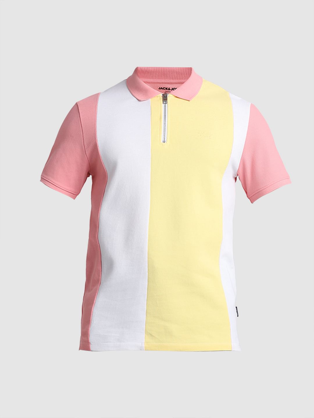 Pink and yellow polo shirt hotsell