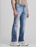 Light Blue Distressed Clark Regular Fit Jeans_413885+2
