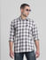 White Check Print Full Sleeves Shirt_413894+1