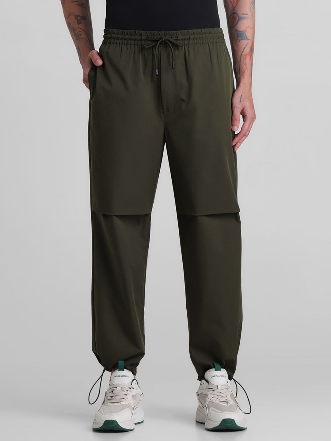 Jack and Jones Slim Stretch Cuffed Cargo Pants | USC