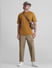 Brown Mid Rise Cargo Joggers_413906+5