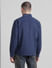 Blue Zip-Up Oversized Shirt_413929+4