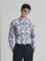 Grey Floral Full Sleeves Shirt_413941+1