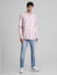 Pink Check Full Sleeves Shirt_413944+6