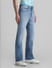 Light Blue High Rise Ray Bootcut Fit Jeans_413950+2