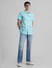 Light Blue High Rise Ray Bootcut Fit Jeans_413950+5