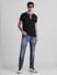 Blue Low Rise Glenn Slim Fit Jeans_413952+5