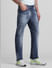Light Blue Mid Rise Clark Regular Fit Jeans_413953+2