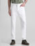 White Low Rise Glenn Slim Fit Jeans_413959+1