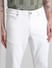 White Low Rise Glenn Slim Fit Jeans_413959+4