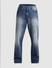 Blue Low Rise Dario Loose Fit Jeans_413960+6