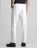 White Mid Rise Clark Regular Fit Jeans_413962+3