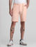 Coral Low Rise Linen Shorts_413963+1