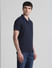 Navy Blue Polo T-shirt_413971+3