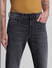 Black Mid Rise Clark Regular Fit Jeans_413977+4