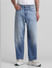 Blue Washed Dario Loose Fit Jeans_413983+1