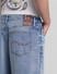 Blue Washed Dario Loose Fit Jeans_413983+5