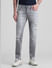 Grey Distressed Ben Skinny Fit Jeans_413994+1