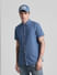 Blue Indigo Dyed Denim Shirt_413996+1