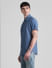 Blue Indigo Dyed Denim Shirt_413996+3