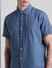 Blue Indigo Dyed Denim Shirt_413996+5