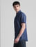 Dark Blue Indigo Dyed Denim Shirt_413997+3