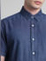Dark Blue Indigo Dyed Denim Shirt_413997+5