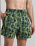 Green Abstract Printed Boxers_415315+4