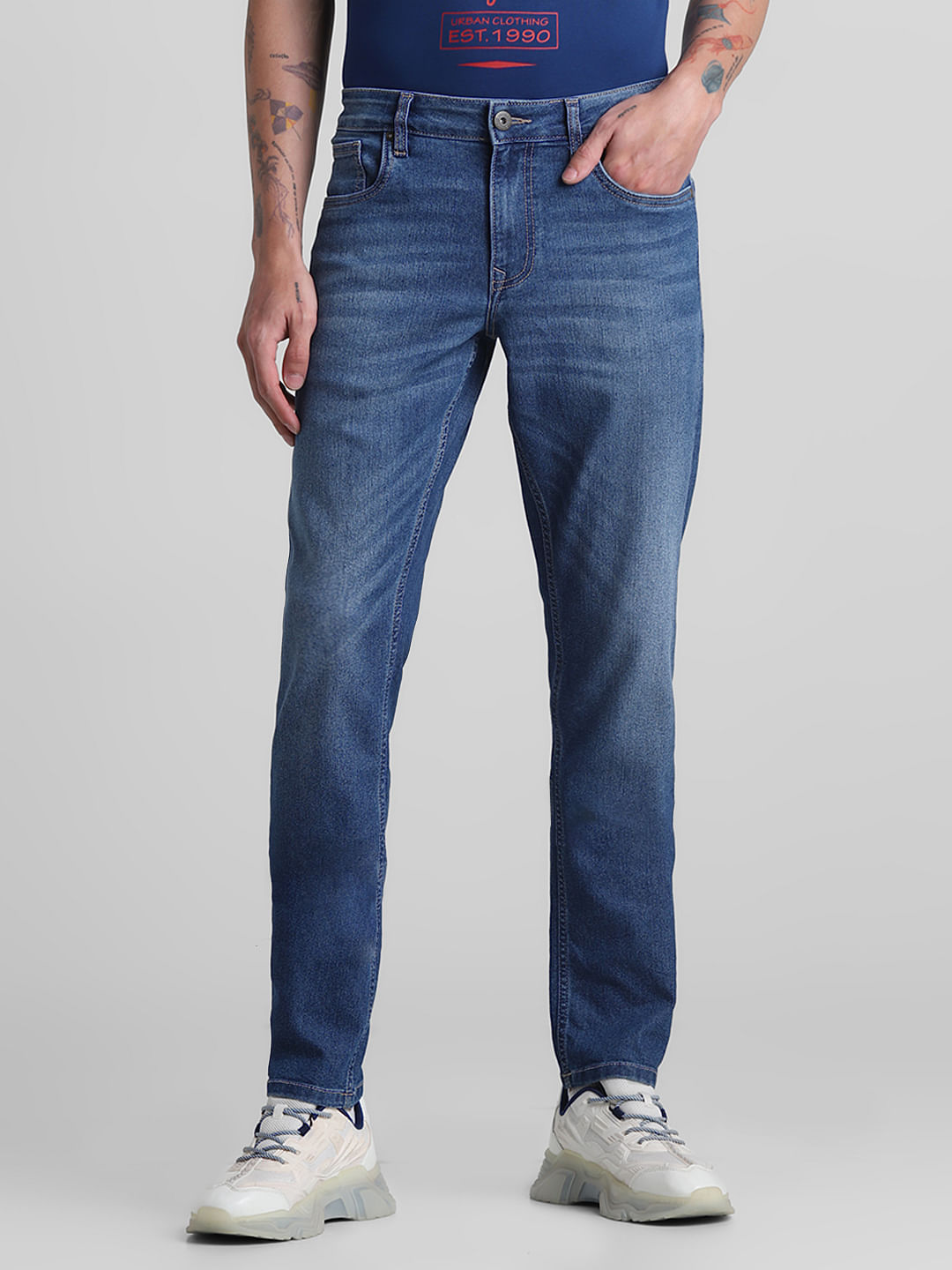 Casual Wear Skin Fit Men Skinny Denim Jeans, Waist Size: 28-36 at Rs  350/piece in Bengaluru