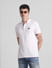 Pink Cotton Polo T-shirt_415345+1